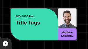How to optimize your website’s title tags